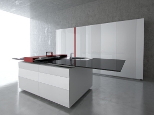 Cocina interactiva con pantalla t&aacute;ctil